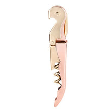 Load Image Into Gallery Viewer, Rose Gold Corkscrew- Double Hinged Arm
