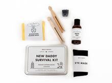 Load Image Into Gallery Viewer, Men's Socity-New Daddy Survival Kit- Personalized Gift Set
